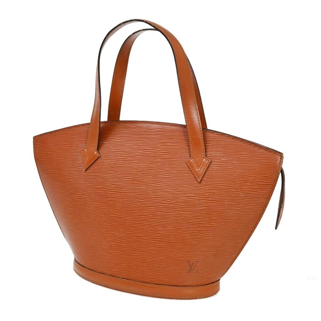 Louis Vuitton Logo Saint Jacques Hand Bag Epi Leather Bn France M52273 64fa034